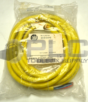 NEW SEALED ALLEN BRADLEY 889N-F5AF-20F CONNECTOR MINI FEMALE STRAIGHT 5-PIN 20FT
