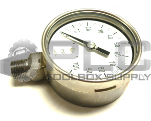 HAENNI PRESSURE GAUGE 0-100 PSI 