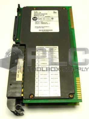 ALLEN BRADLEY 1771-IJ ENCODER COUNTER MODULE 5V I/O SERIES A