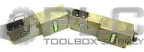 LOT OF 2 ALLEN BRADLEY 42MTB-5000 SER B BASE W/42MRL-5000/B TRANS BEAM SOURCE 
