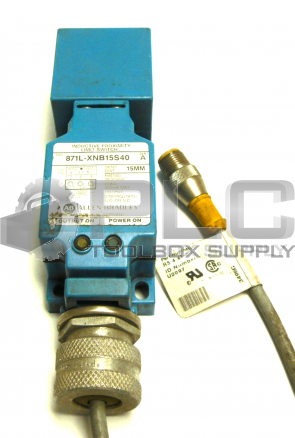 ALLEN BRADLEY 871L-XNB15S40 SER A INDUCTIVE PROXIMITY LIMIT SWITCH