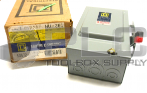 NEW SQUARE D HU-361 SAFTEY SWITCH 30 AMP