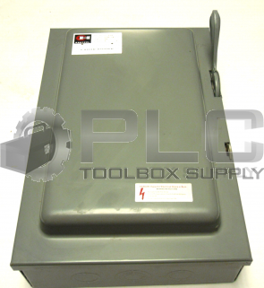 NEW CUTLER-HAMMER 4162H321 DOUBLE THROW SAFETY SWITCH 30 AMP/ 3 POLE