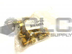 NEW LOT OF 10 SWAGELOK COUPLING FITTING REDUCER 3/8 " 2P245 BRASS