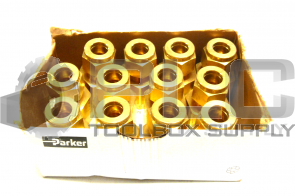 NEW LOT OF 12 PARKER 3/8" 5/8" REDUCER 
