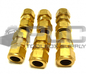 NEW LOT OF 6 SWAGELOK 1 5/8" 2"  COUPLING FITTING 