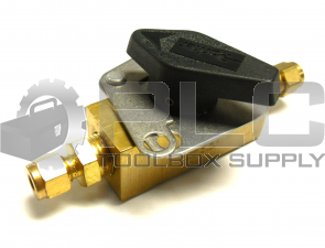NEW PARKER 6F-PRV6-VT-B-LD  PLUG VALVE BRASS