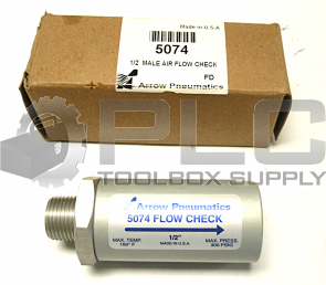 NEW ARROW PNEUMATICS 5076 AIR FLOW CHECK 1/2''