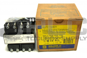NEW SQUARE D 9070T50D1 INDUSTRIAL CONTROL TRANSFORMER