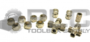 NEW LOT OF 12 MISC GYROLOK CRAWFORD 4 WAY EXTRA CAP FITTINGS 