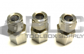 NEW LOT OF 3 SWAGELOK SS-810-7-8 FEMALE CONNECTOR 1/2"  6/8"