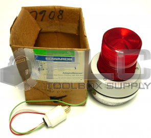 NEW EDWARDS 51CR-N5 FLASHING LIGHT WITH HORN ***TESTED***