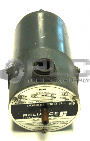 RELIANCE 5PY59JY49 TACHOMETER GENERATOR RPM 5000