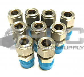 NEW LOT OF 9 SWAGELOK 3/8" 1/2" MALE CONNECTOR 