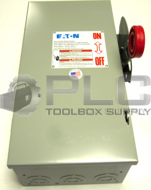 NEW EATON DH261UGK HEAVY DUTY SAFETY SWITCH 30A SER A 2 POLE NON-FUSIBLE