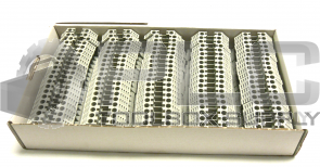 NEW BOX OF 100 ALLEN BRADLEY 1492-J6 TERMINAL BLOCKS GRAY 
