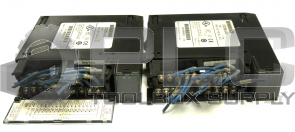 GE LOT OF 2 IC693MDL645G LOGIC DISCRETE INPUT MODULE 24VDC 16POINT