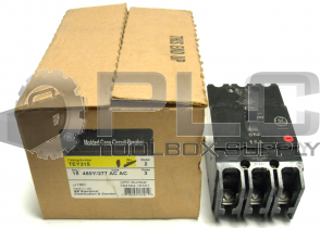 NEW GE TEY315 MOLDED CASE CIRCUIT BREAKER 12 AMP 3 POLES