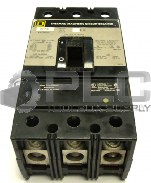 NEW SQUARE D KAL36225 THERMAL-MAGNETIC BREAKER 225A