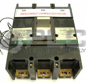 GE TJK43Y0002 CIRCUIT BREAKER MOLDED CASE SWITCH 400-AMP 600 VAC