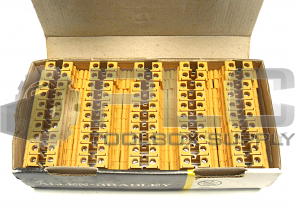 LOT OF 50 NEW IN BOX ALLEN BRADLEY 1492-U16 TERMINAL BLOCKS 