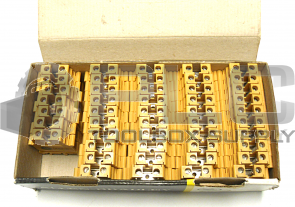 LOT OF 47 NEW IN BOX ALLEN BRADLEY 1492-U16 TERMINAL BLOCKS 