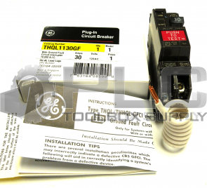 NEW GE THQL1130GF PLUG-IN CIRCUIT BREAKER 30 AMPS 120 AC