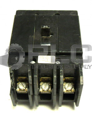 NEW CUTLER-HAMMER GHB3020 3 POLE CIRCUIT BREAKER ***READ***