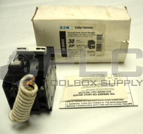 NEW IN BOX CUTLER-HAMMER GFCB230 GROUND FAULT CIRCUIT BREAKER 30 AMP 2 POLE
