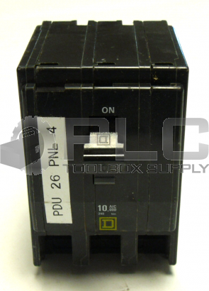 SQUARE D QO3100 CIRCUIT BREAKER 100 AMP 3 POLE SERIES 2/240 V