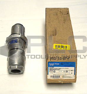 NEW IN BOX CROUSE HINDS APJ6485 ARKTITE PLUG