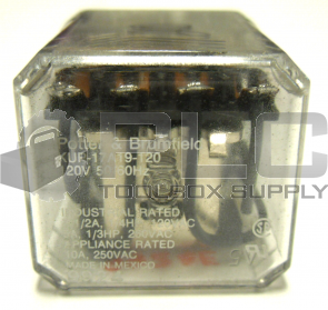 NEW POTTER & BRUMFIELD KUP-17A19-120 RELAY 120V 50/60HZ