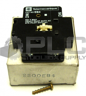 NEW TELEMECANIQUE EB4 2200EB4 AUXILIARY CONTACT MODULE