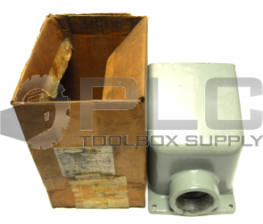 NEW HUBBELL BB1002W BACK BOXES PIN & SLEEVE 15 DEGREE ANGLE 2" HUB
