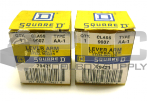 NEW LOT OF 2 SQUARE D 9007 AA-1 LEVER ARM 9007-AA-1 