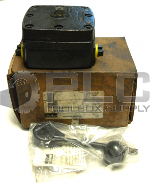 NEW PARKER PL50 PNEUMATIC DISC VALVE 1/2" WITH HANDLE