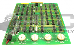 PRINTRONIX 101745-001 C BOARD S1453 W31499 PRINTER EXERCISER A