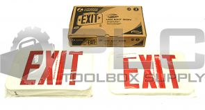 NEW IN BOX LITHONIA LIGHTING EXR LED EL M6 EXIT SIGN