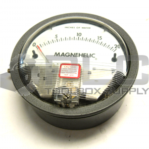 DWYER 2020 GAUGE  0-20 INCHES OF WATER 