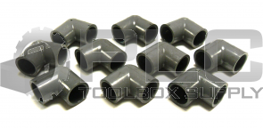 NEW LOT OF 10 LASCO D2467 90 DEGREE ELBOW 1" SCH 80