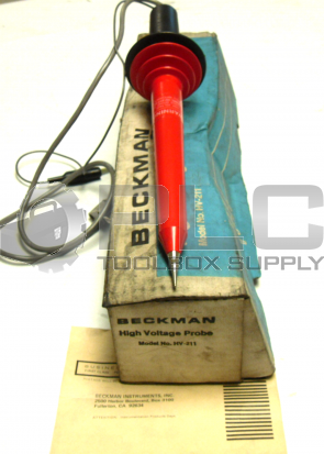 NEW IN BOX BECKMAN HV-211 HIGH VOLTAGE PROBE
