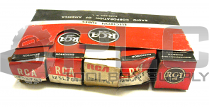 NEW LOT OF 5 RCA 12SL7GT ELECTRON TUBE 