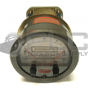 DWYER HH-117 VAC PHOTOHELIC PRESSURE GAUGE 