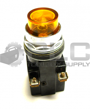 NEW SIEMENS 52PA4HN PILOT LIGHT WITH AMBER LENS 