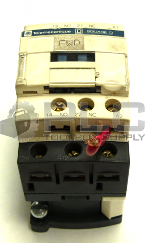 TELEMECANIQUE LAD4RCG CONTACTOR 3 POLE 120V 50/60HZ