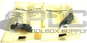 NEW SEALED LOT OF 2 DIALIGHT 501-000-005 CONNECTOR 10PIN