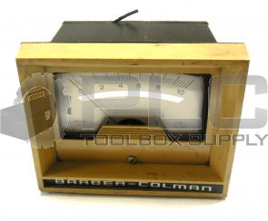 BARBER-COLMAN 101A TYPE J METER 0-10