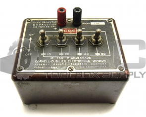 CDE CDE ELECTROLYTIC CAPACITOR 