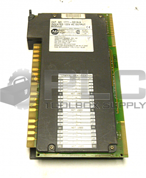 ALLEN BRADLEY 1771-0D16/A OUTPUT MODULE 120V