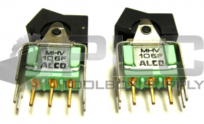 NEW LOT OF 2 ALCO MHV-106F TOGGLE SWITCH 125-250V MHV 106F